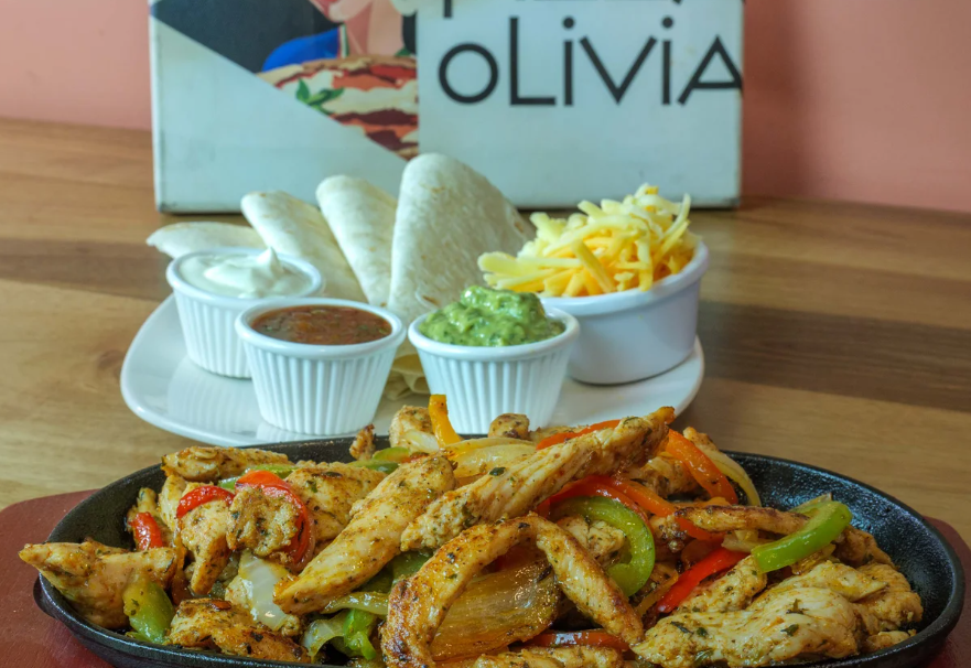 Sizzling Fajitas Chicken and Halloumi